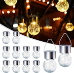 Solar Hanging Lanterns 12-Pack