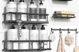 Shower Caddy 6-Pack, Only $8.79 With Amazon Promo Code (Reg. $26) card image