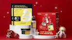 a gift set of skincare products