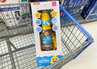 walmart baby shark vacuum in cart