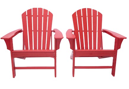 Hampton Bay Adirondack Chairs Set