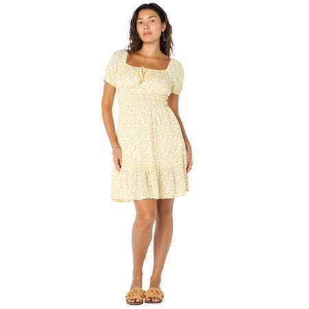 Women's Smocked Waist Dress