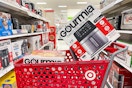 gourmia air fryer sitting on a target cart