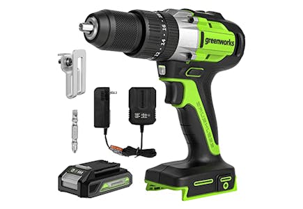 Greenworks Hammer Drill
