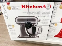 Cyber Monday Deal: KitchenAid Stand Mixers, $237.49 After Amazon Credit card image