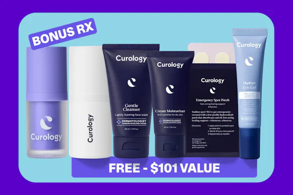 Free Curology Skincare Set — Just Pay $5.45 Shipping