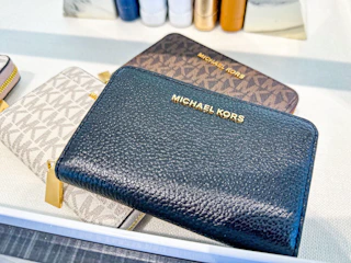 wallets on display