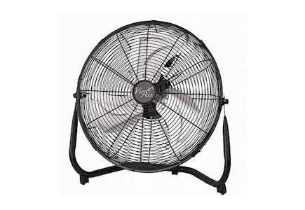 Vie Air Metal Floor Fan