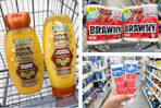 walgreens garnier, crest, brawny 3-photo collage