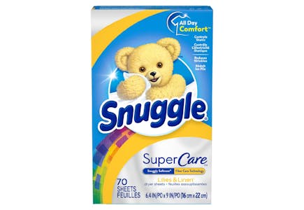 Snuggle Dryer Sheets