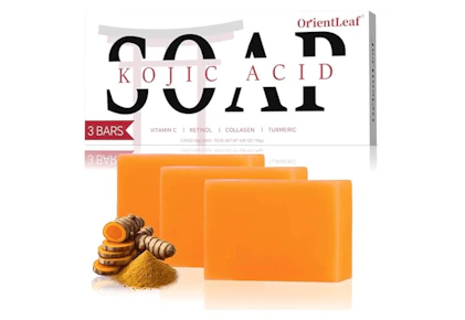 Kojic Acid Soap 3-Pack