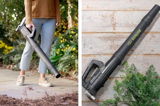 QVC Sun Joe 24V Lightweight 100MPH Leaf Blower with Battery