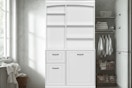 home depot storage cabinet with hamper