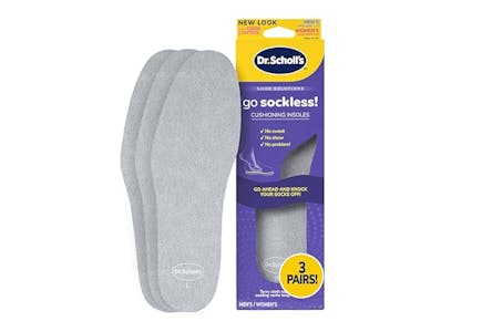 Dr. Scholl’s Go Sockless Insoles