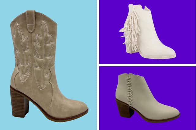 Score Women's Boots for as Low as $14.98 at Walmart — Up to 81% Off card image