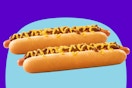 two sonic 1/4 lb coney dogs from sonic