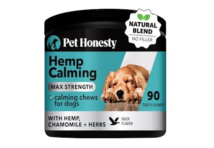 2 Pet Honesty Calming Chews for Dogs