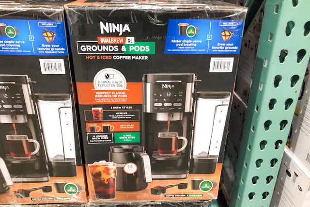 Ninja DualBrew Hot and Iced Coffee Maker, Just $90 at Costco (Reg. $130) card image