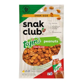 5 Snak Club Tajin Peanuts Bags