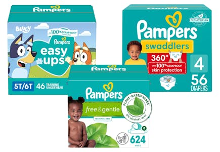 3 Pampers Products