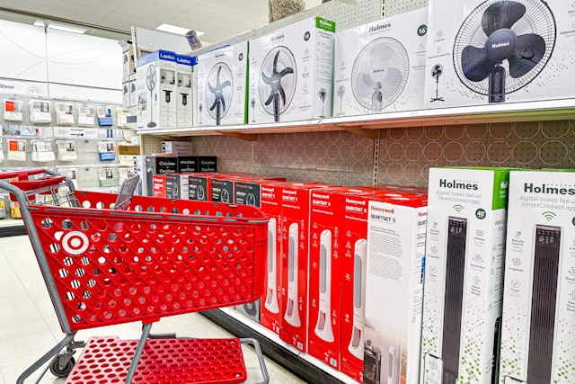 Get Fans for as Low as $6.07 at Target card image