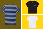 t-shirts in a collage