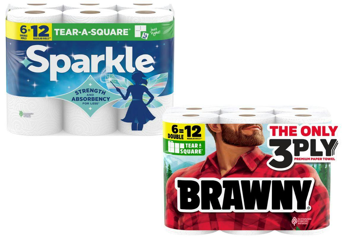 1 Brawny + 2 Sparkle Items