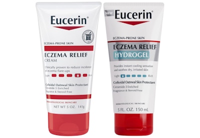 2 Eucerin Eczema Relief Products