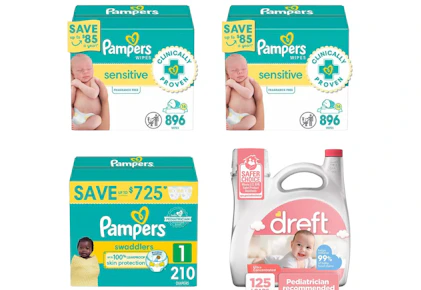 4 P&G Baby Products