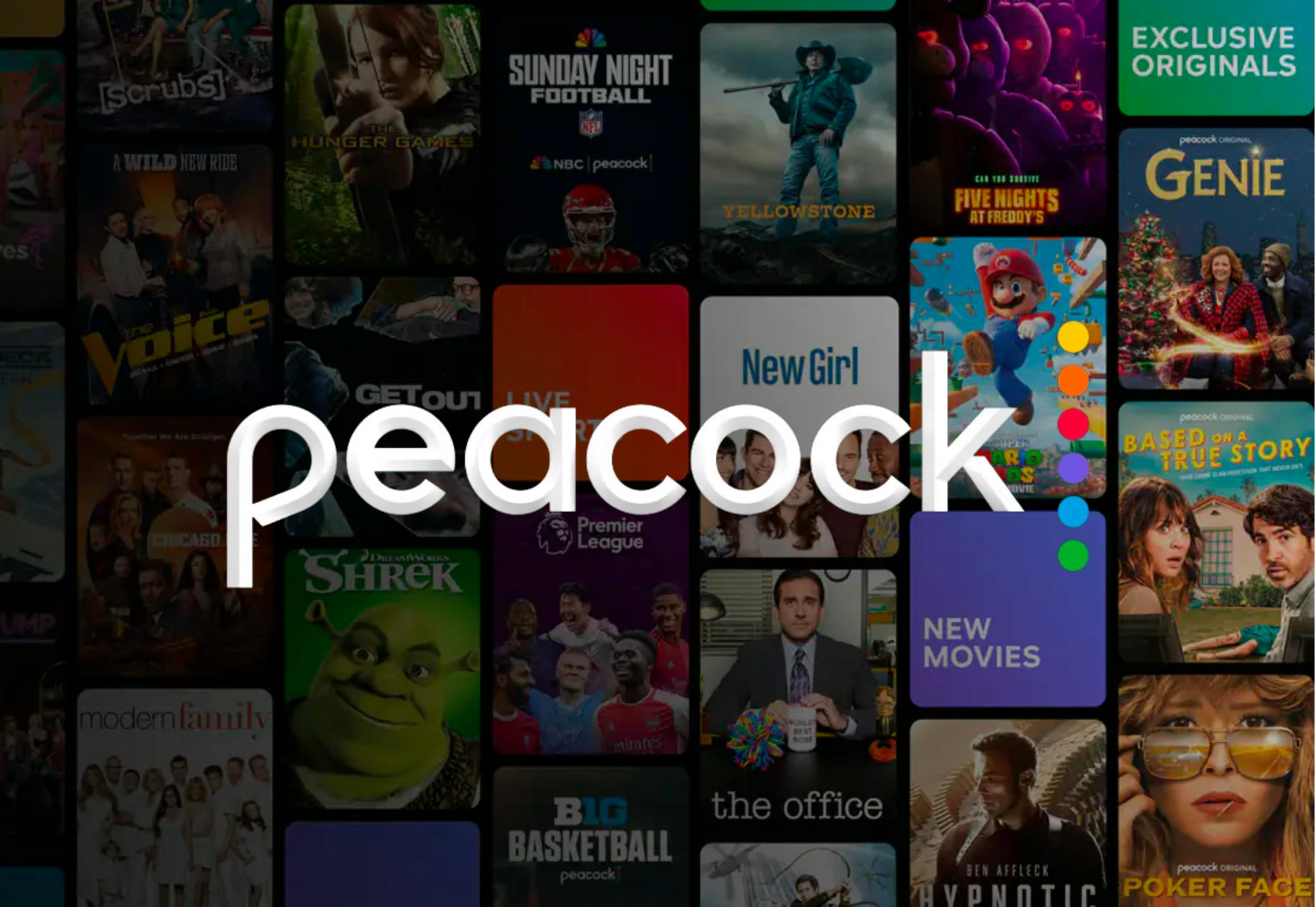 Peacock Premium Yearly Membership