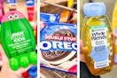 collage with oreo, garnier, and raw sugar products