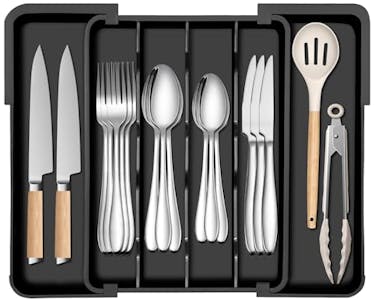 Kitchen Silverware Utensil Tray