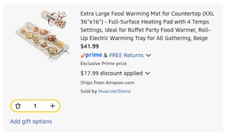 Extra Large Warming Mat
