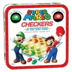 Super Mario Checkers & Tic-Tac-Toe