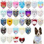 Dog Bandanas 30-Pack