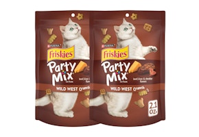 2 Purina Friskies Cat Treat Bags