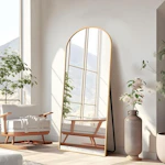NicBex Arched Full Length Mirror
