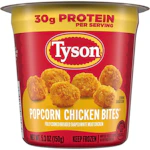 2 Tyson Popcorn Chicken Bites