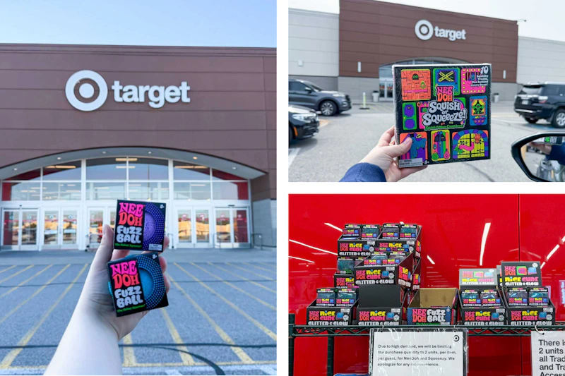 target needoh finds collage
