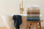 linens hutch bath towels