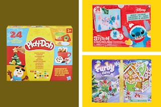 Play Doh, Lilo & Stitch, and Furby Minis advent calendars