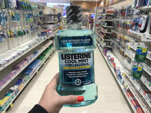 Listerine Cool Mint Mouthwash, Just $2.37 on Amazon card image