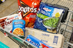 Save $150 on Your Grocery Bill With These 46 Freebies and Moneymakers card image