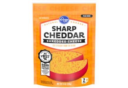3 Kroger Cheese Packs
