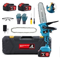 Mini Cordless Chainsaw With 2 Batteries