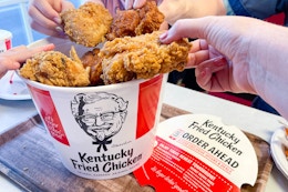 Tuesday Meal Deals: Get an 8-piece Bucket for $10 at KFC card image