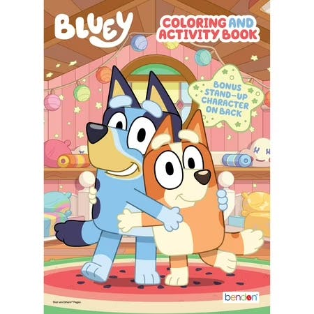 Bluey Jumbo Coloring Book