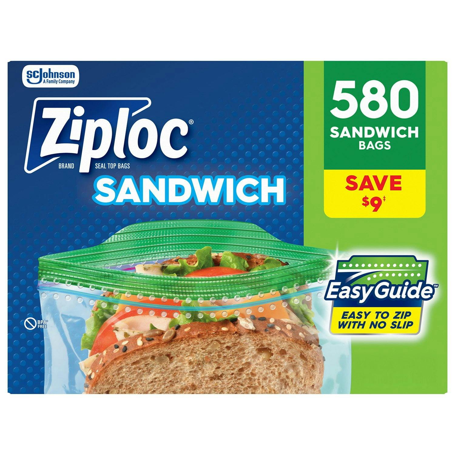 Ziploc Sandwich Bags