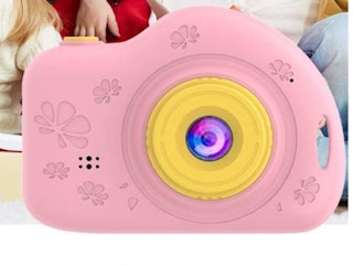 pink kids camera
