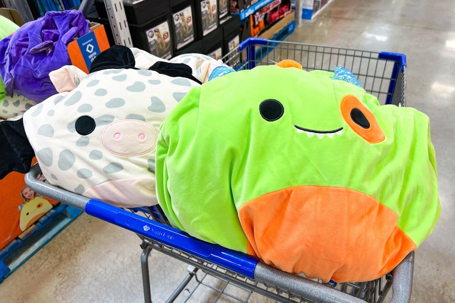 squishmallows halloween costumes in a cart